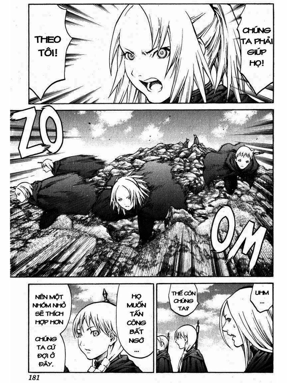 Truyện Tranh Claymore Mắt Bạc trang 4