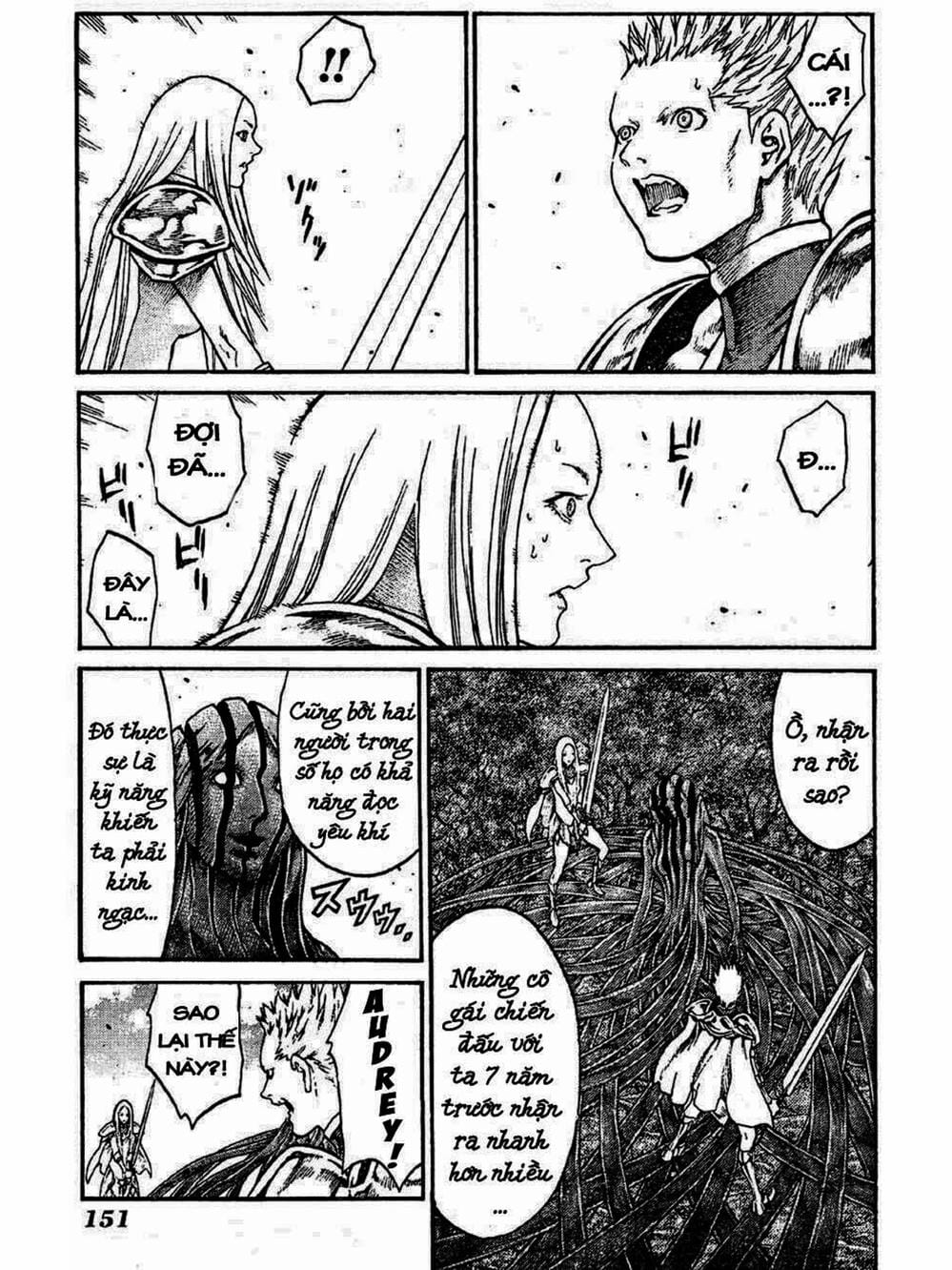 Truyện Tranh Claymore Mắt Bạc trang 4