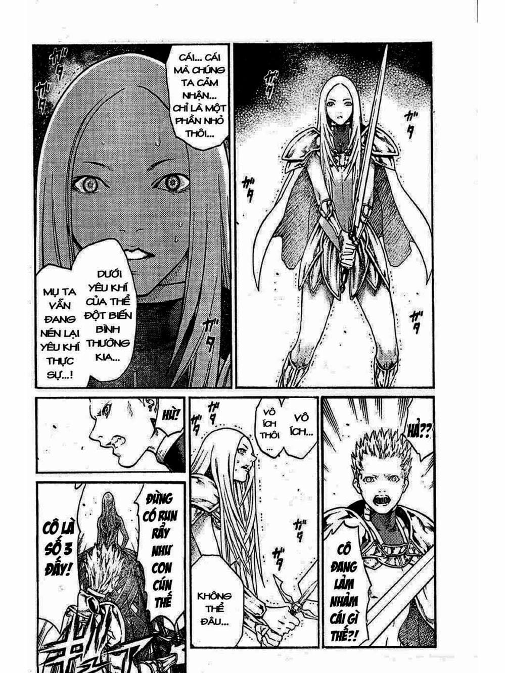 Truyện Tranh Claymore Mắt Bạc trang 4