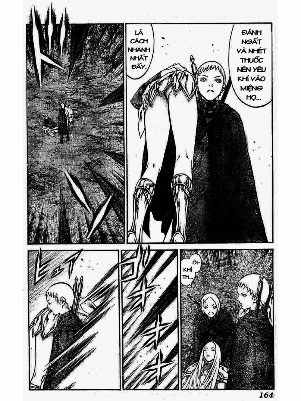 Truyện Tranh Claymore Mắt Bạc trang 4