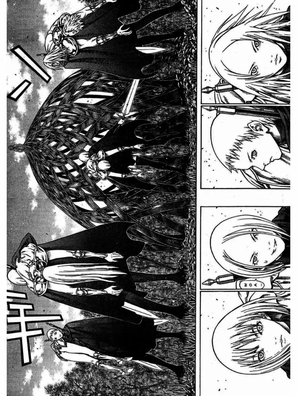 Truyện Tranh Claymore Mắt Bạc trang 4