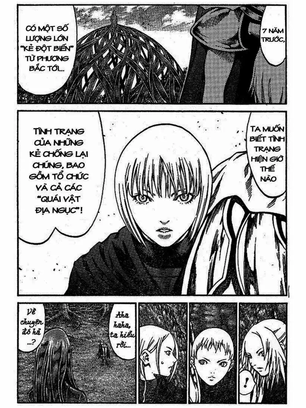 Truyện Tranh Claymore Mắt Bạc trang 4