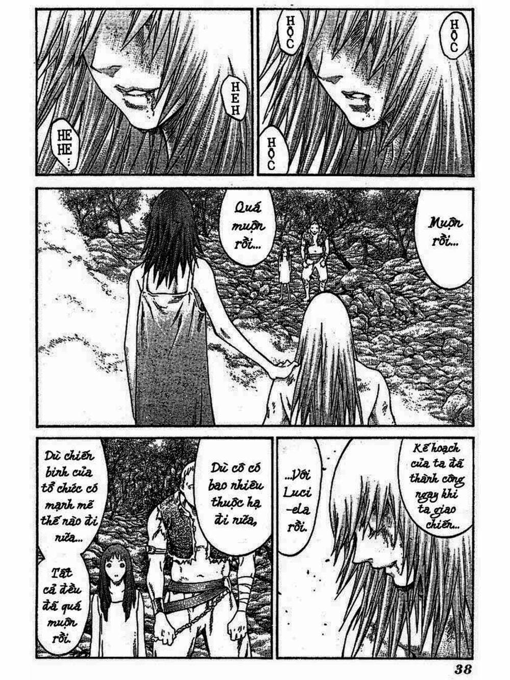 Truyện Tranh Claymore Mắt Bạc trang 4