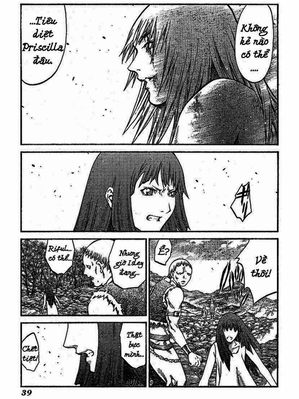 Truyện Tranh Claymore Mắt Bạc trang 4