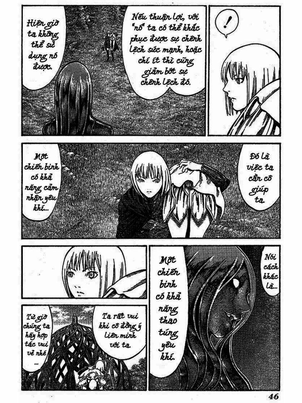 Truyện Tranh Claymore Mắt Bạc trang 4