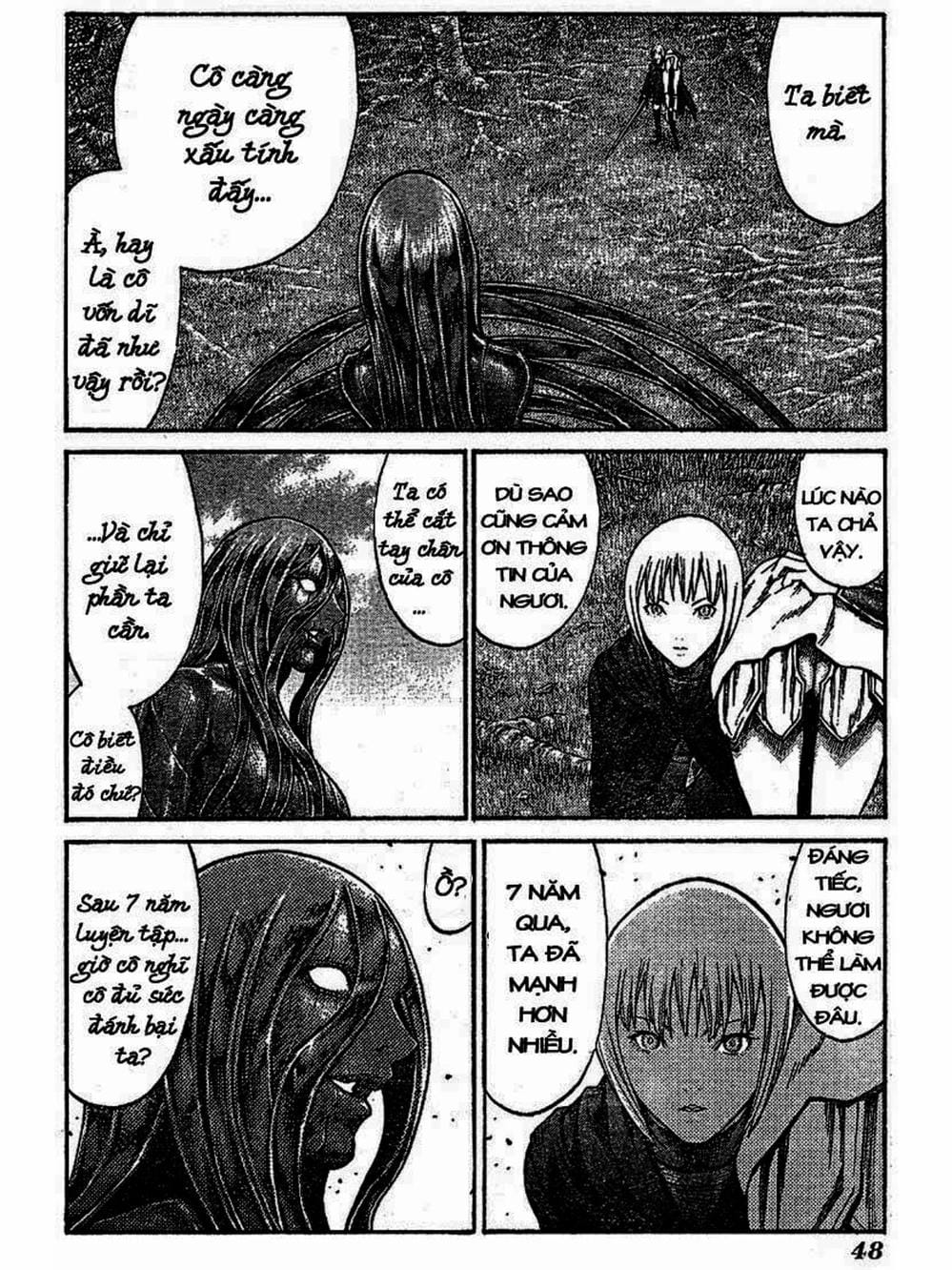 Truyện Tranh Claymore Mắt Bạc trang 4