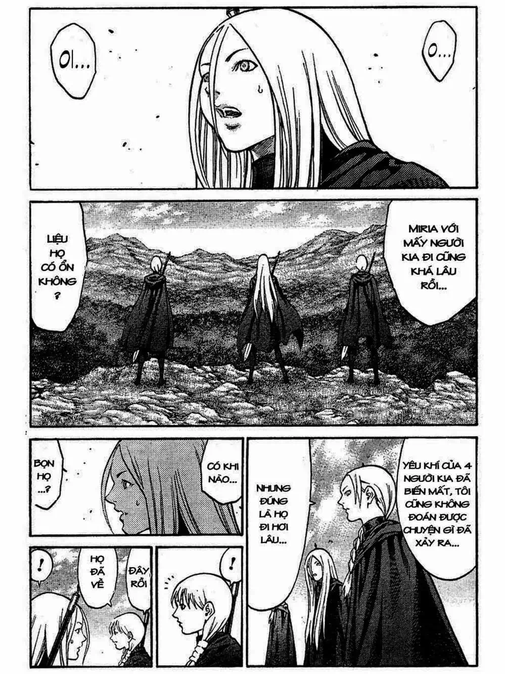 Truyện Tranh Claymore Mắt Bạc trang 4