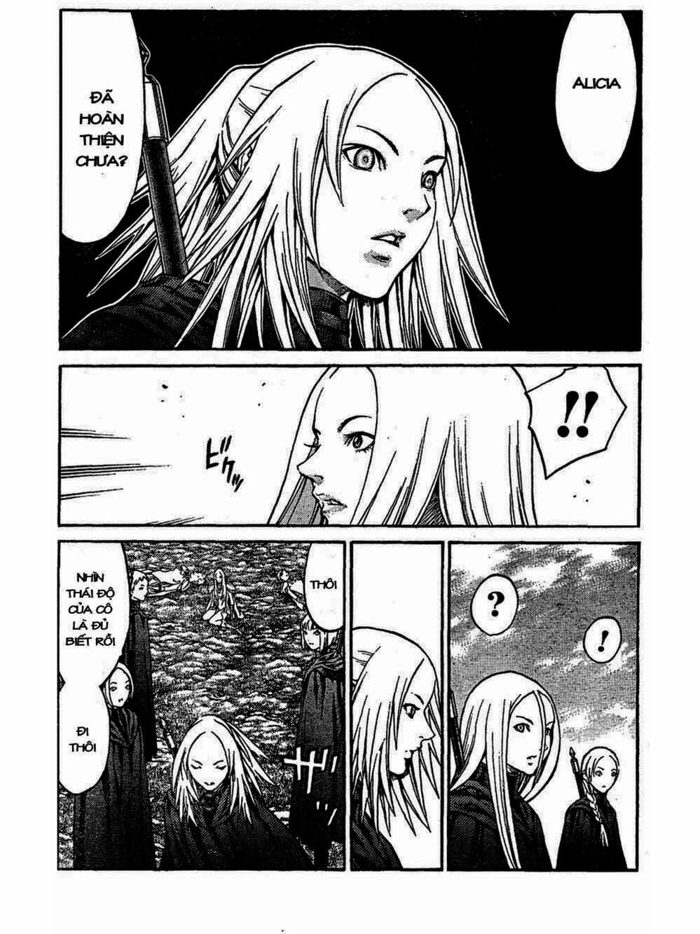 Truyện Tranh Claymore Mắt Bạc trang 4