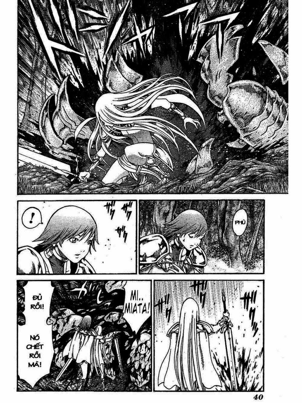 Truyện Tranh Claymore Mắt Bạc trang 4