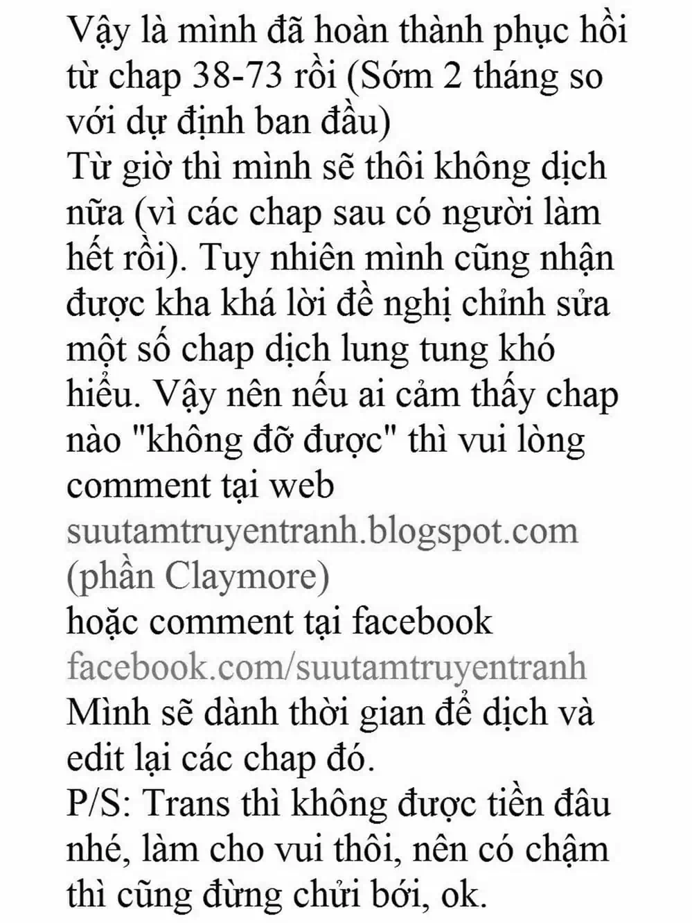 Truyện Tranh Claymore Mắt Bạc trang 4