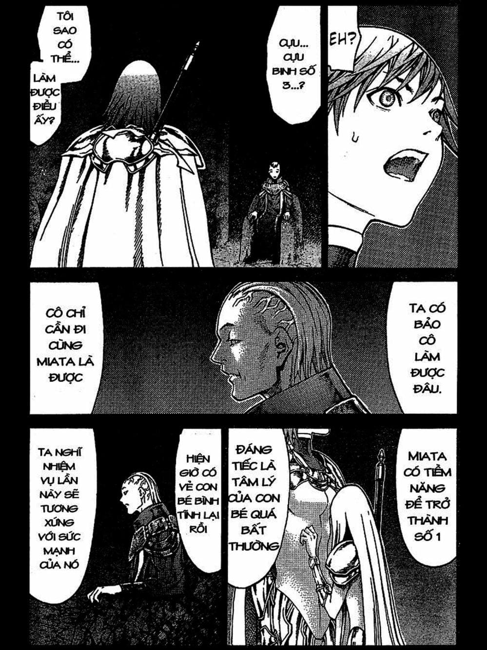 Truyện Tranh Claymore Mắt Bạc trang 4