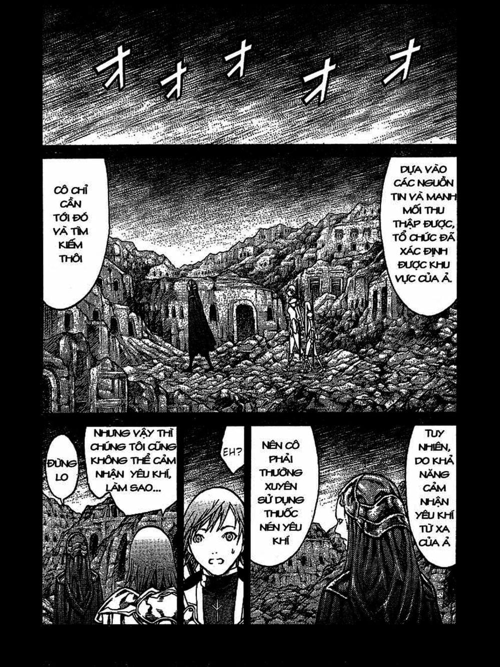 Truyện Tranh Claymore Mắt Bạc trang 4