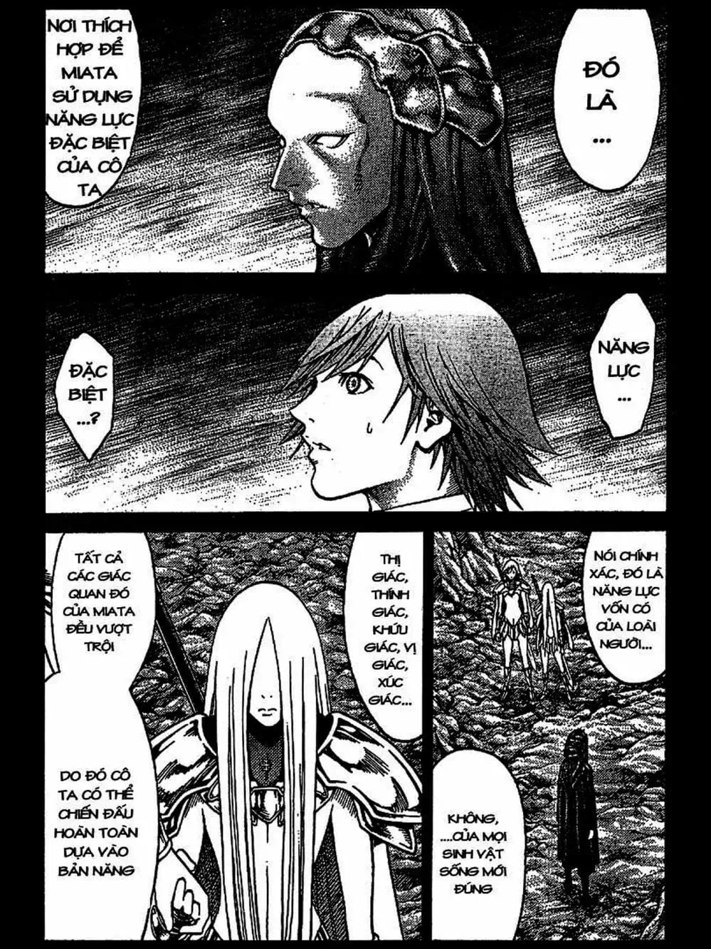 Truyện Tranh Claymore Mắt Bạc trang 4