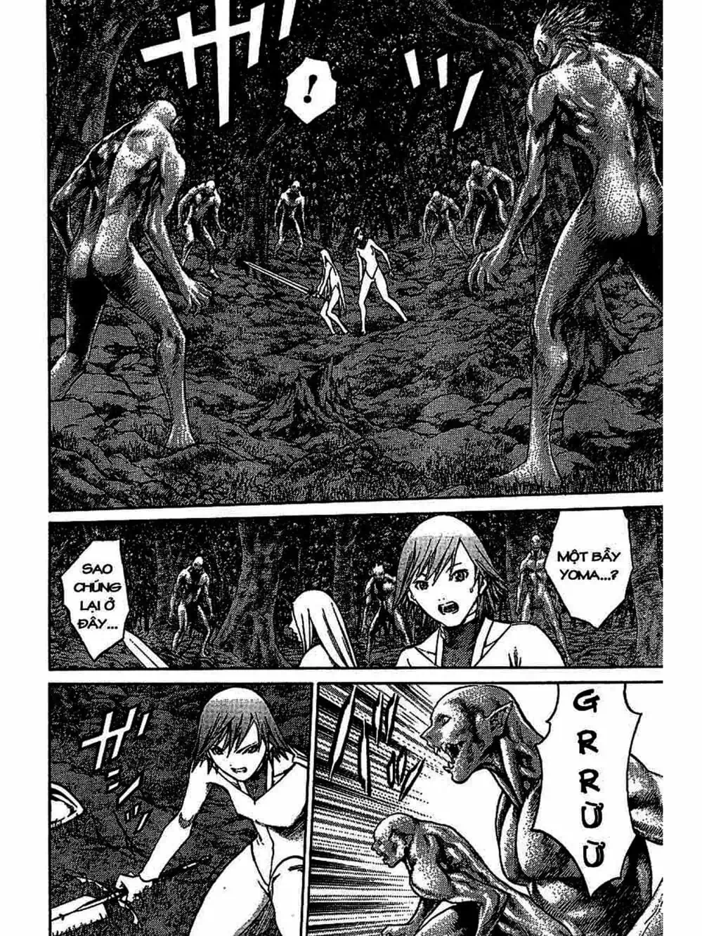 Truyện Tranh Claymore Mắt Bạc trang 4