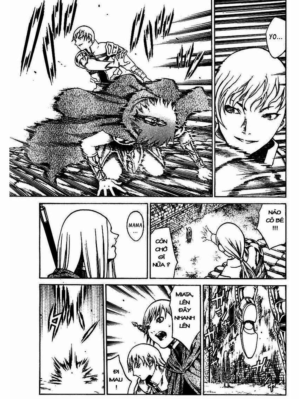 Truyện Tranh Claymore Mắt Bạc trang 4