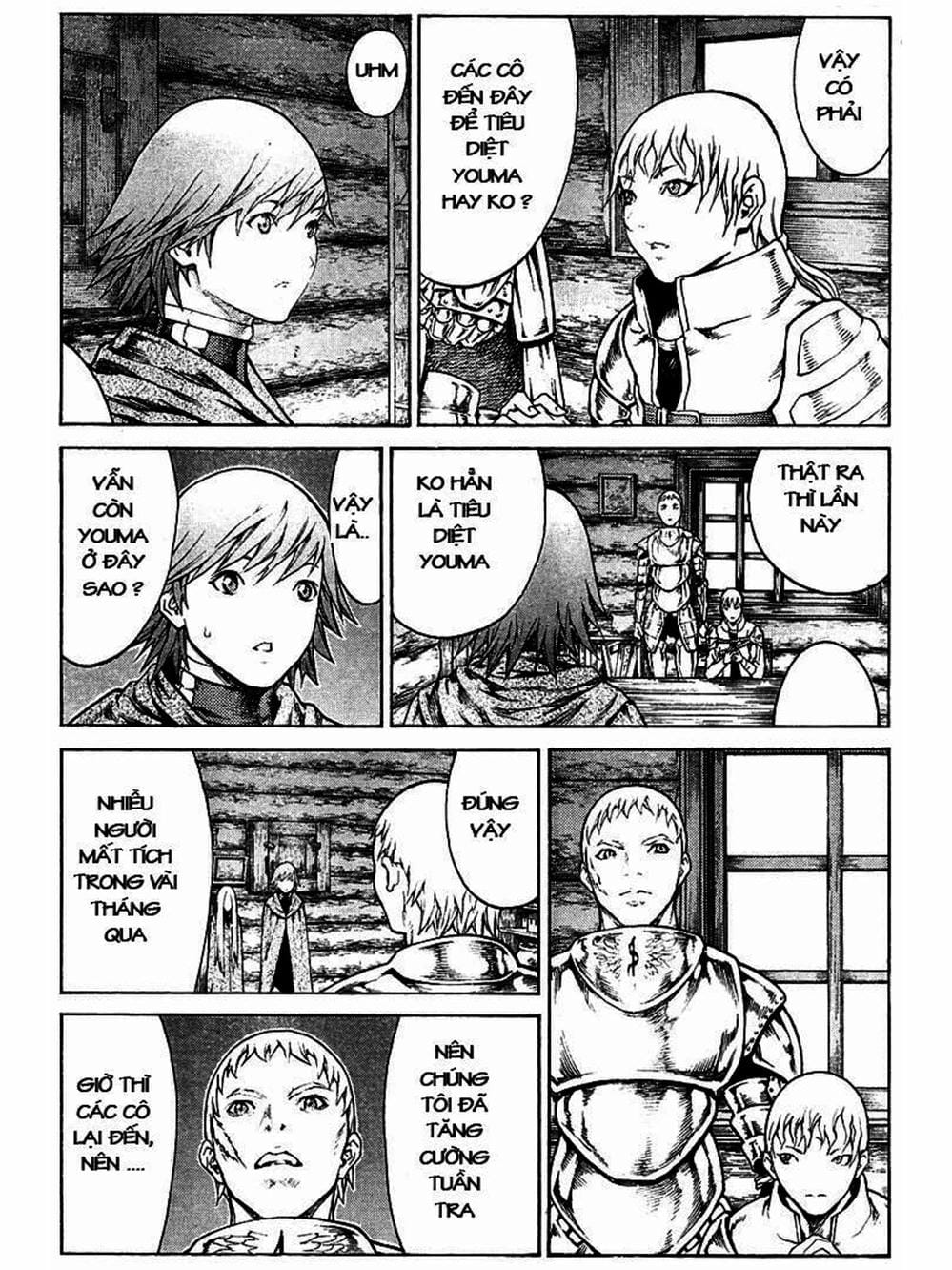 Truyện Tranh Claymore Mắt Bạc trang 4