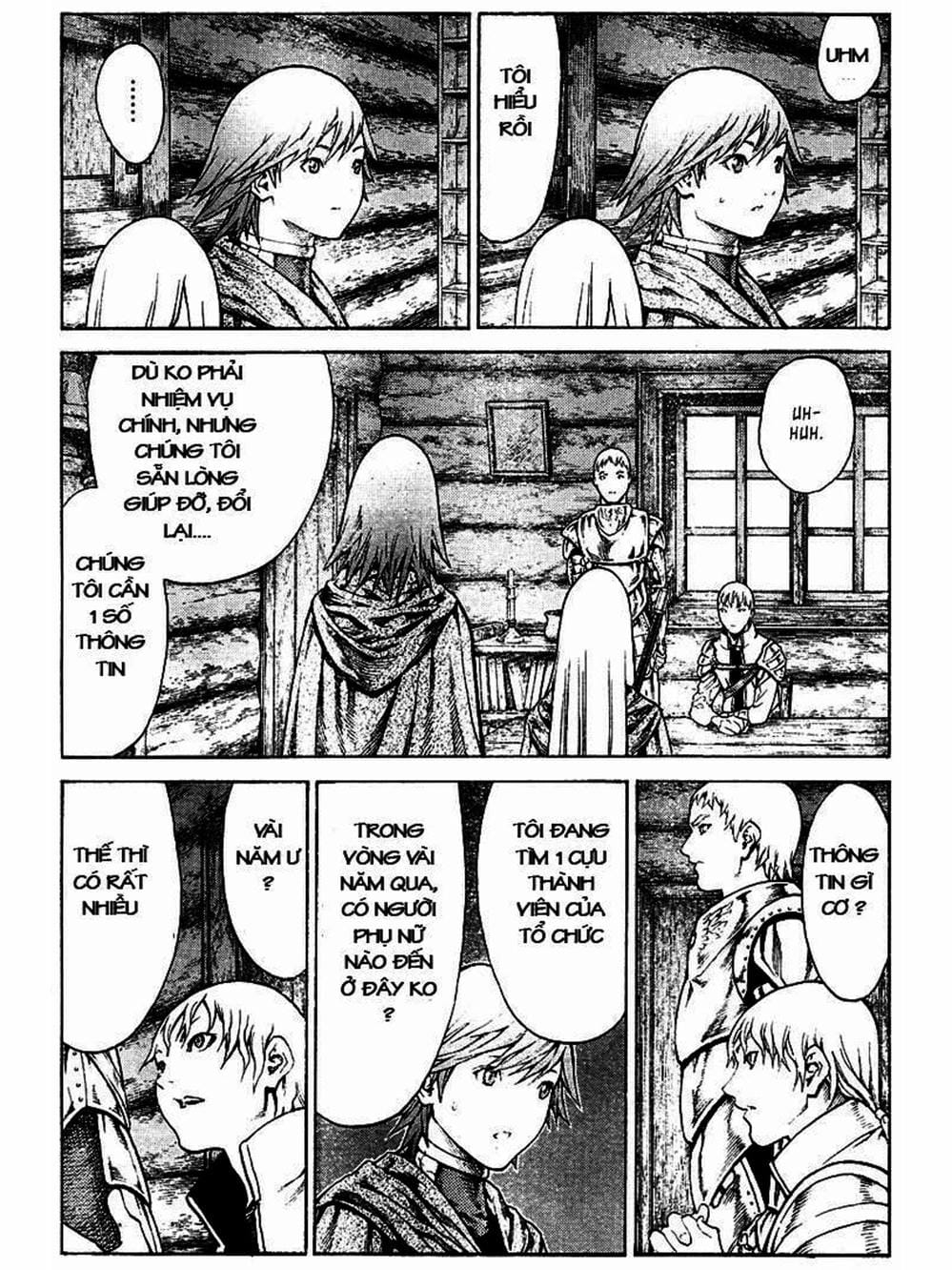 Truyện Tranh Claymore Mắt Bạc trang 4