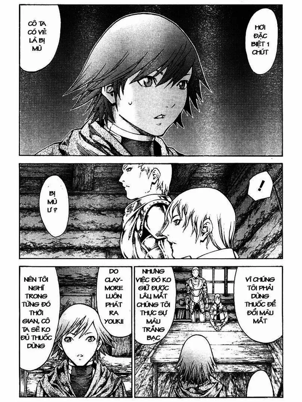 Truyện Tranh Claymore Mắt Bạc trang 4
