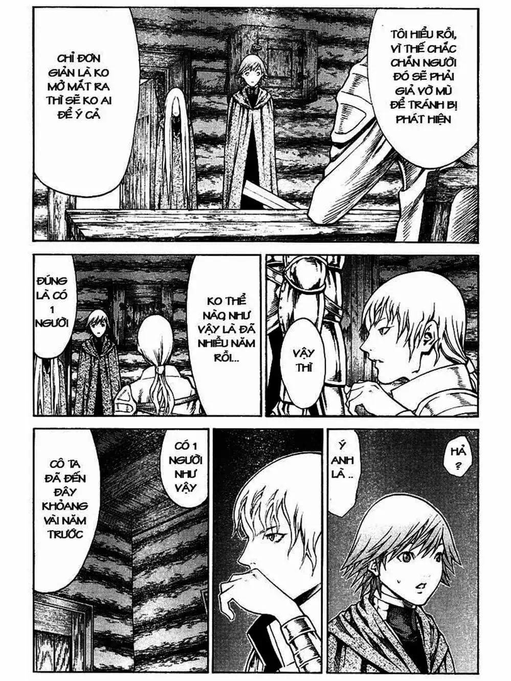 Truyện Tranh Claymore Mắt Bạc trang 4