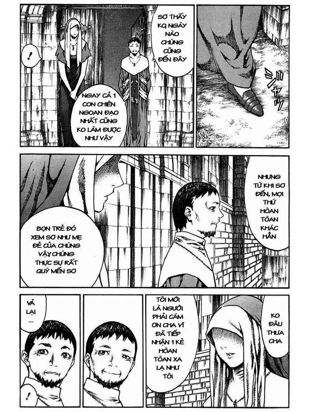 Truyện Tranh Claymore Mắt Bạc trang 4