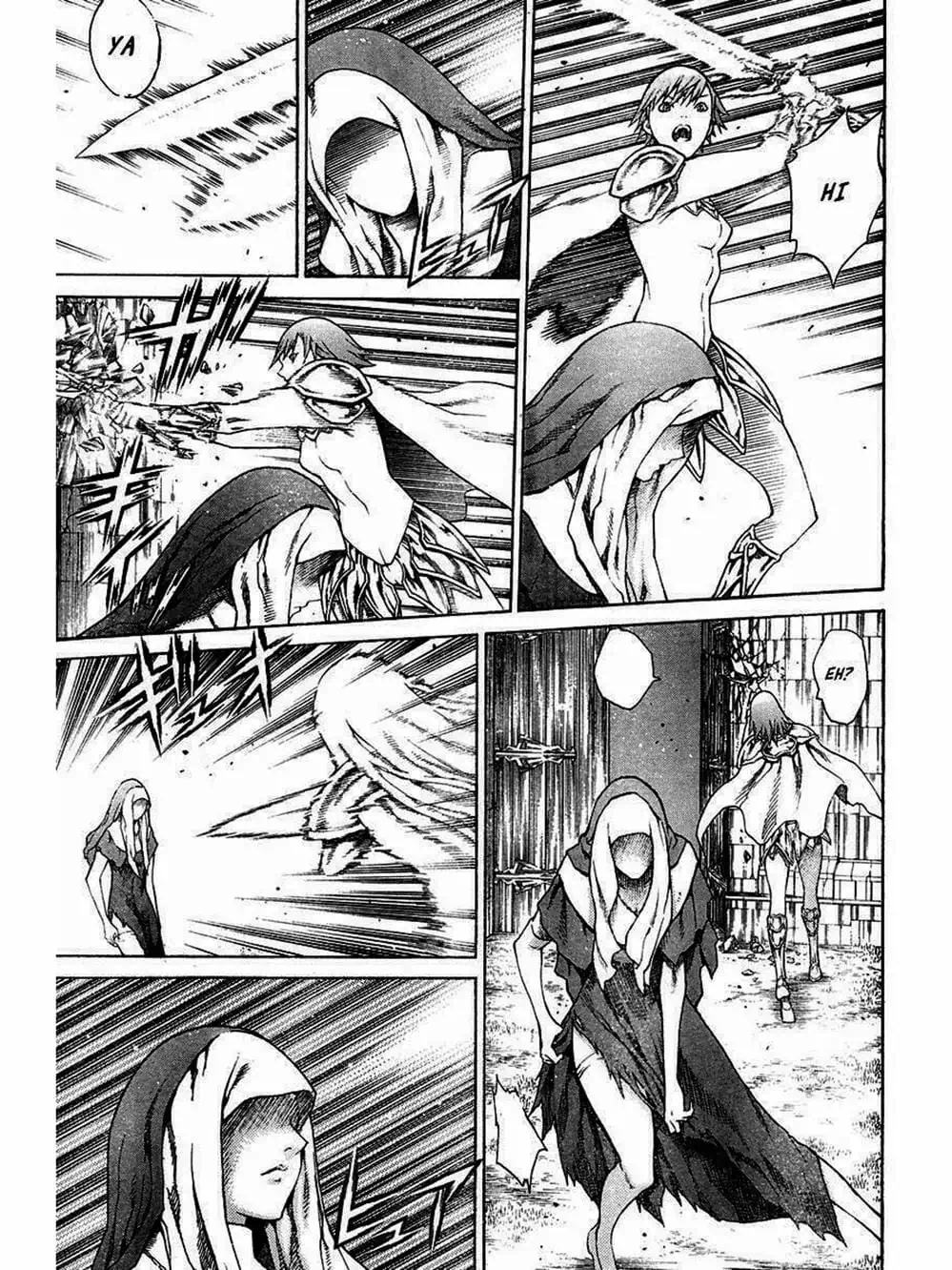 Truyện Tranh Claymore Mắt Bạc trang 4