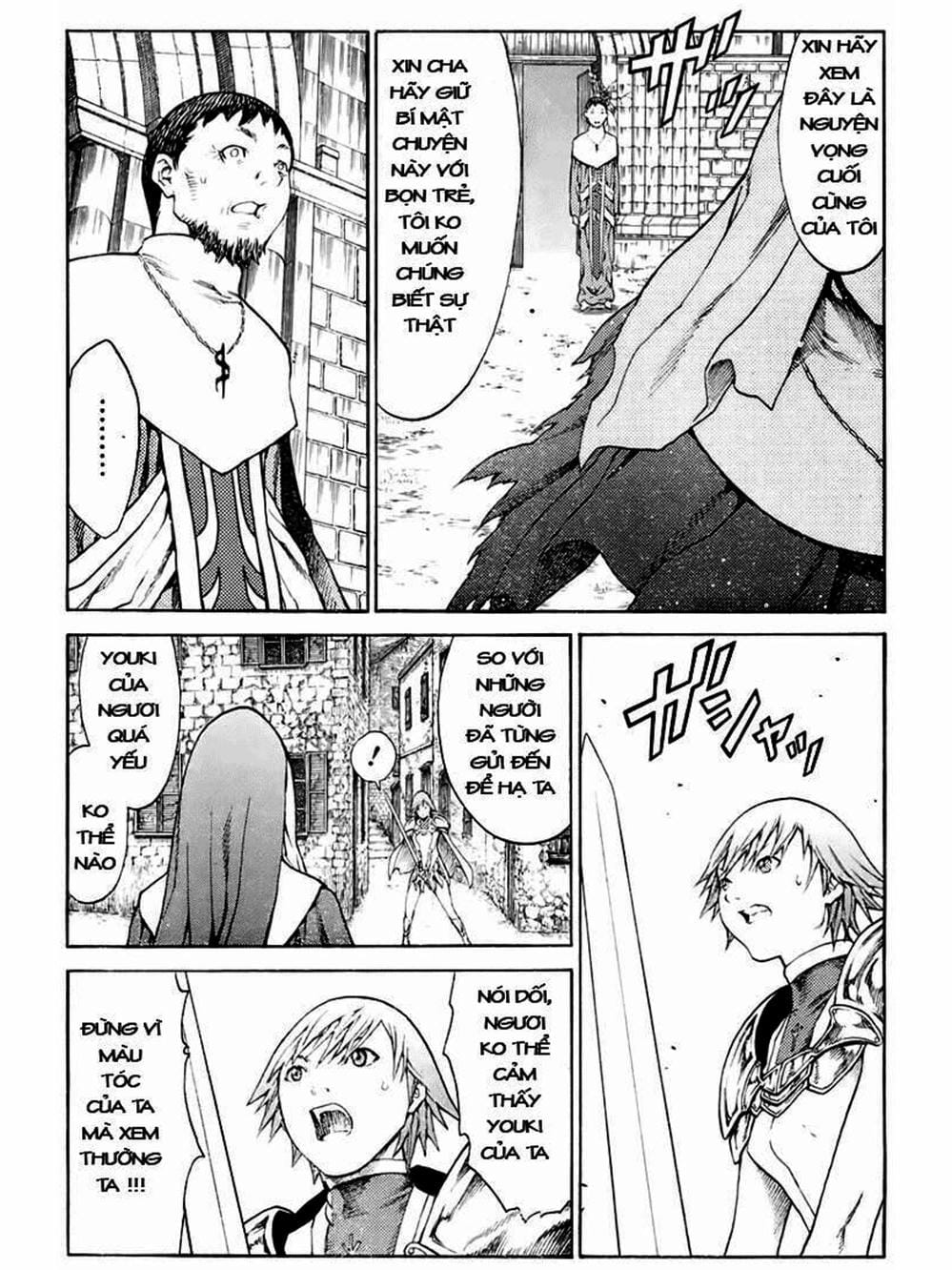 Truyện Tranh Claymore Mắt Bạc trang 4