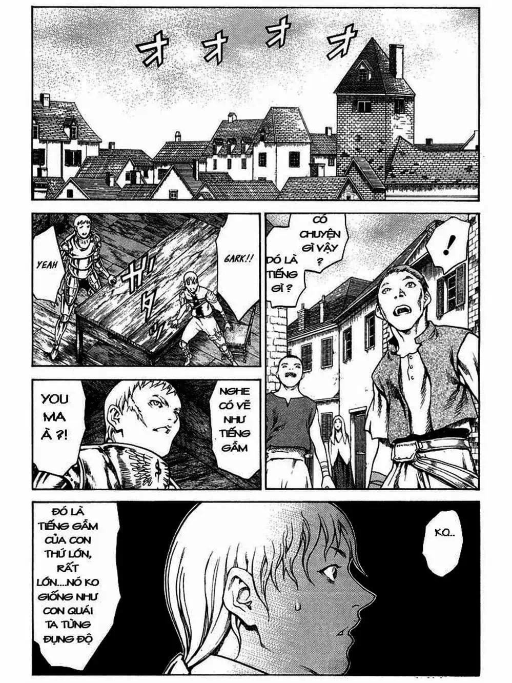 Truyện Tranh Claymore Mắt Bạc trang 4