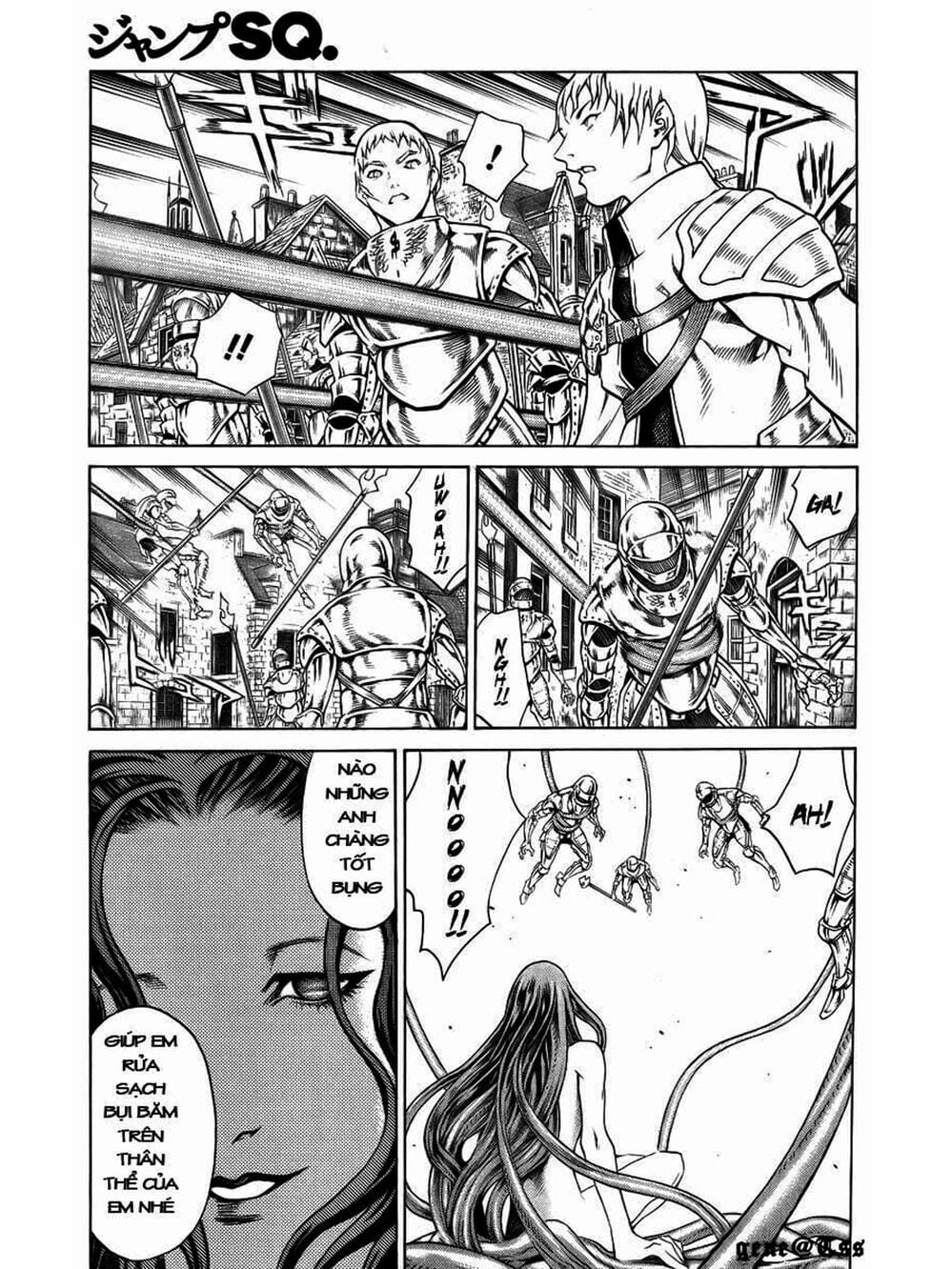 Truyện Tranh Claymore Mắt Bạc trang 4