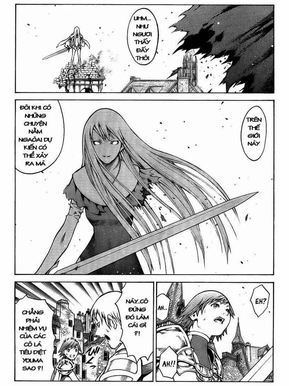 Truyện Tranh Claymore Mắt Bạc trang 4