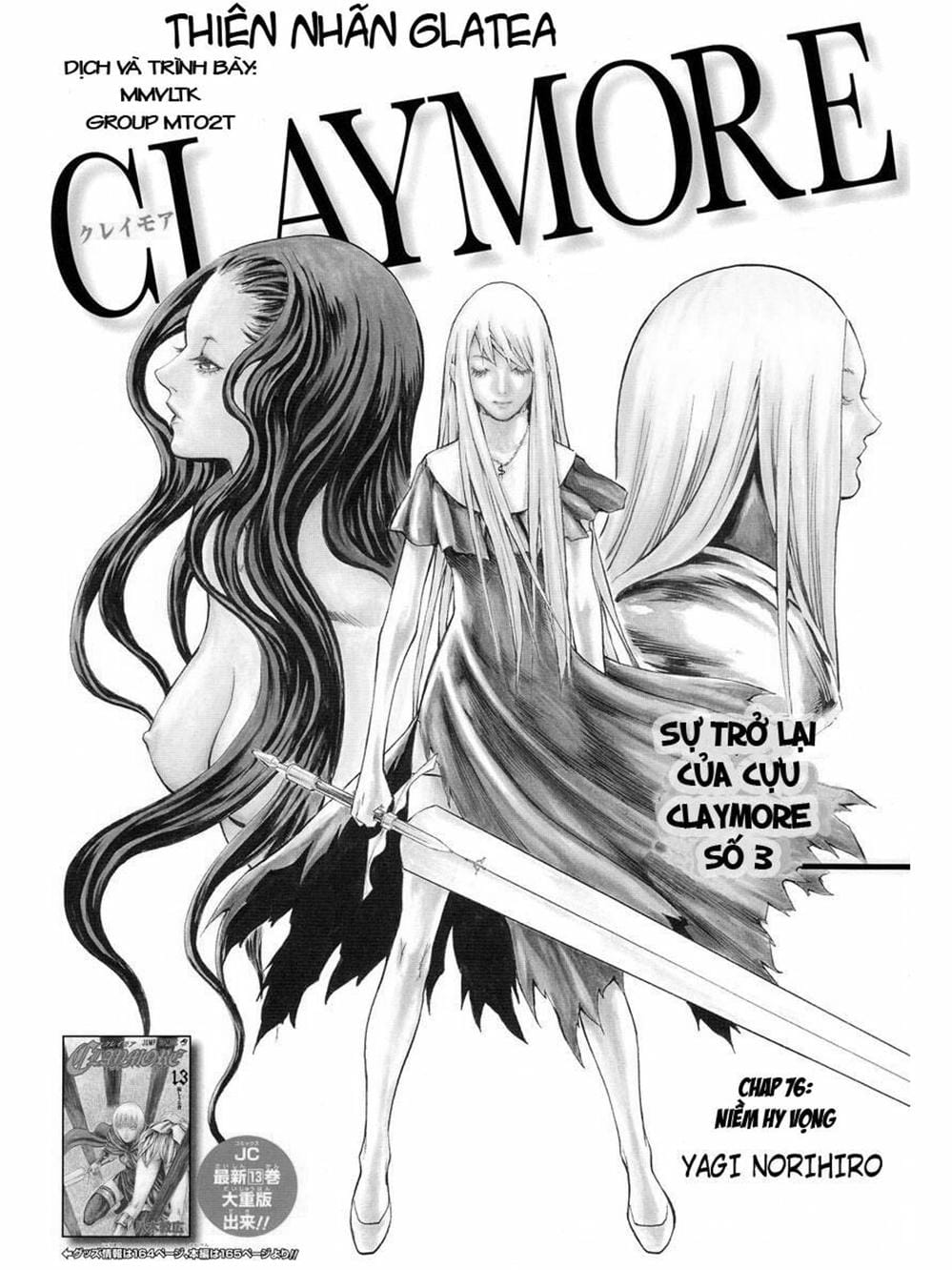 Truyện Tranh Claymore Mắt Bạc trang 4