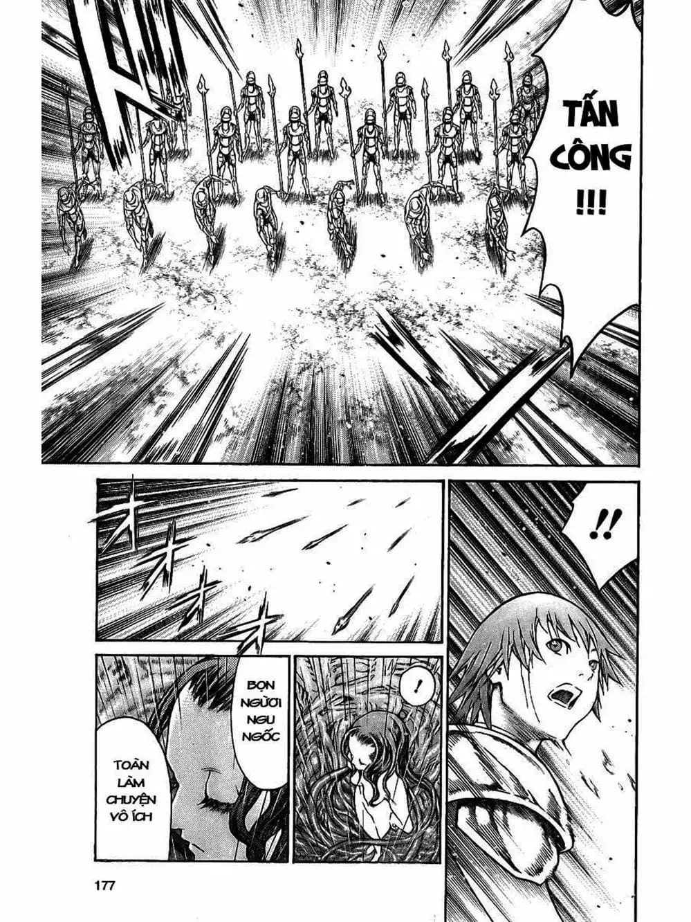 Truyện Tranh Claymore Mắt Bạc trang 4