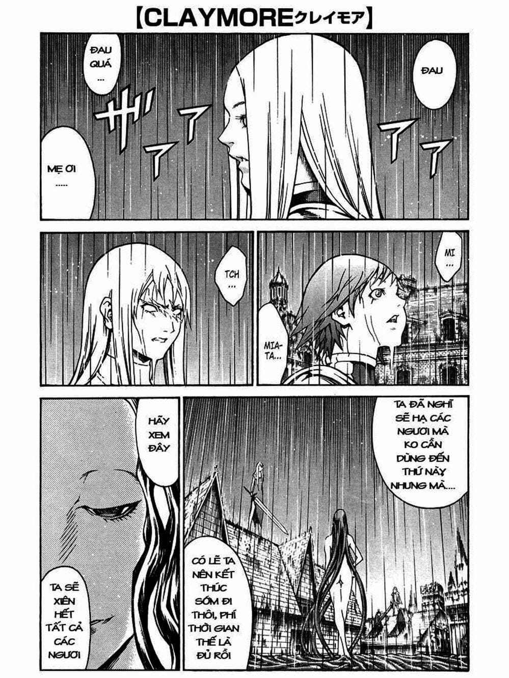 Truyện Tranh Claymore Mắt Bạc trang 4