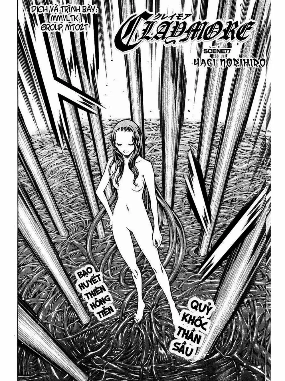 Truyện Tranh Claymore Mắt Bạc trang 4
