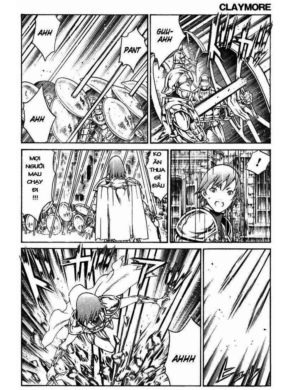 Truyện Tranh Claymore Mắt Bạc trang 4