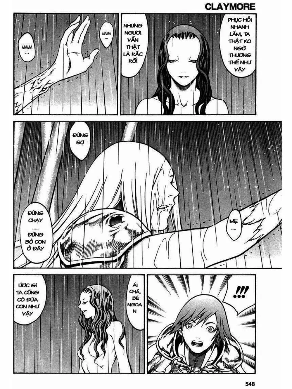 Truyện Tranh Claymore Mắt Bạc trang 4