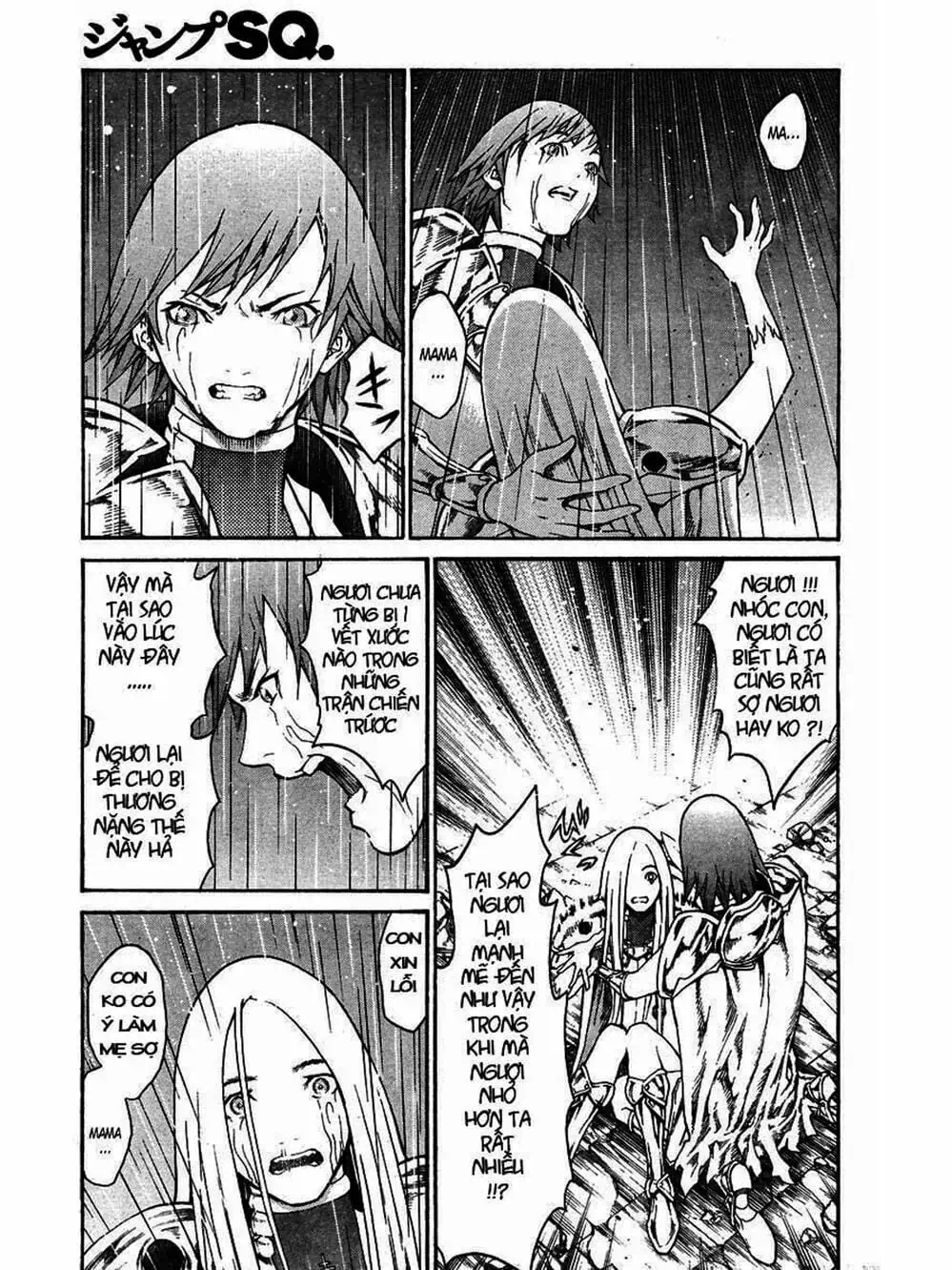 Truyện Tranh Claymore Mắt Bạc trang 4