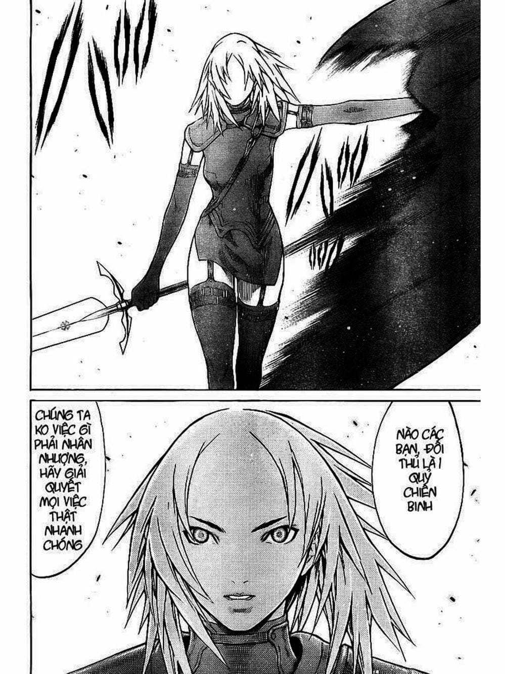 Truyện Tranh Claymore Mắt Bạc trang 4