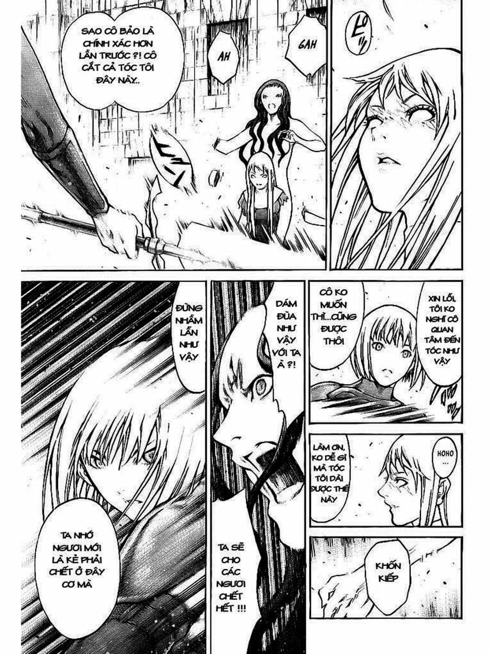 Truyện Tranh Claymore Mắt Bạc trang 4