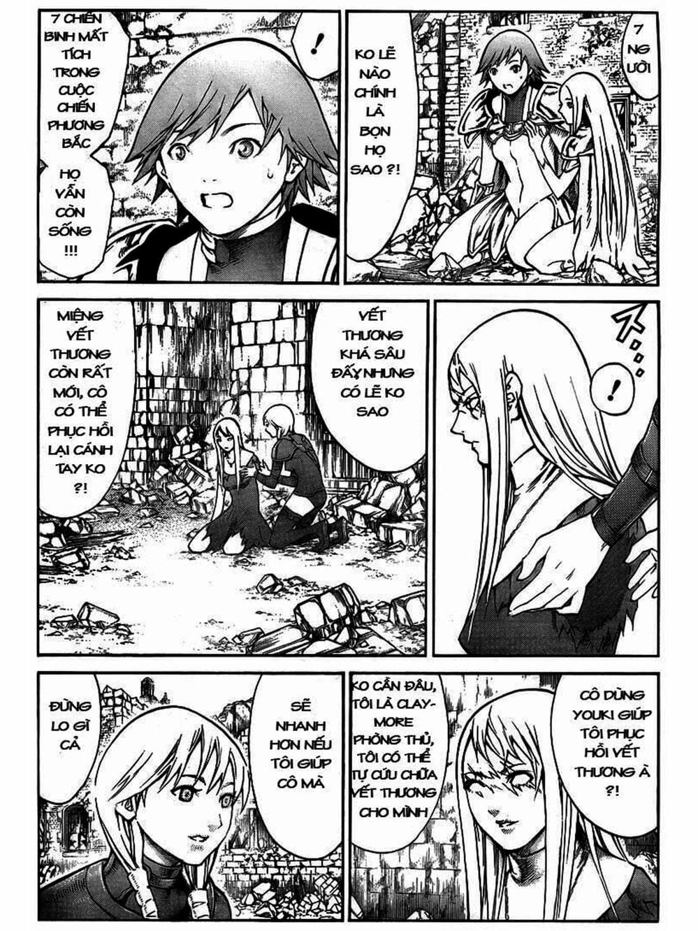 Truyện Tranh Claymore Mắt Bạc trang 4