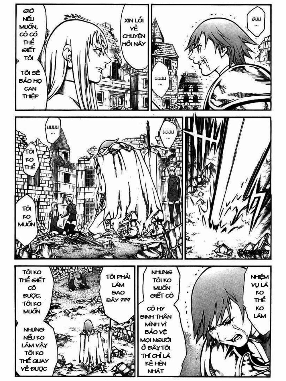 Truyện Tranh Claymore Mắt Bạc trang 4