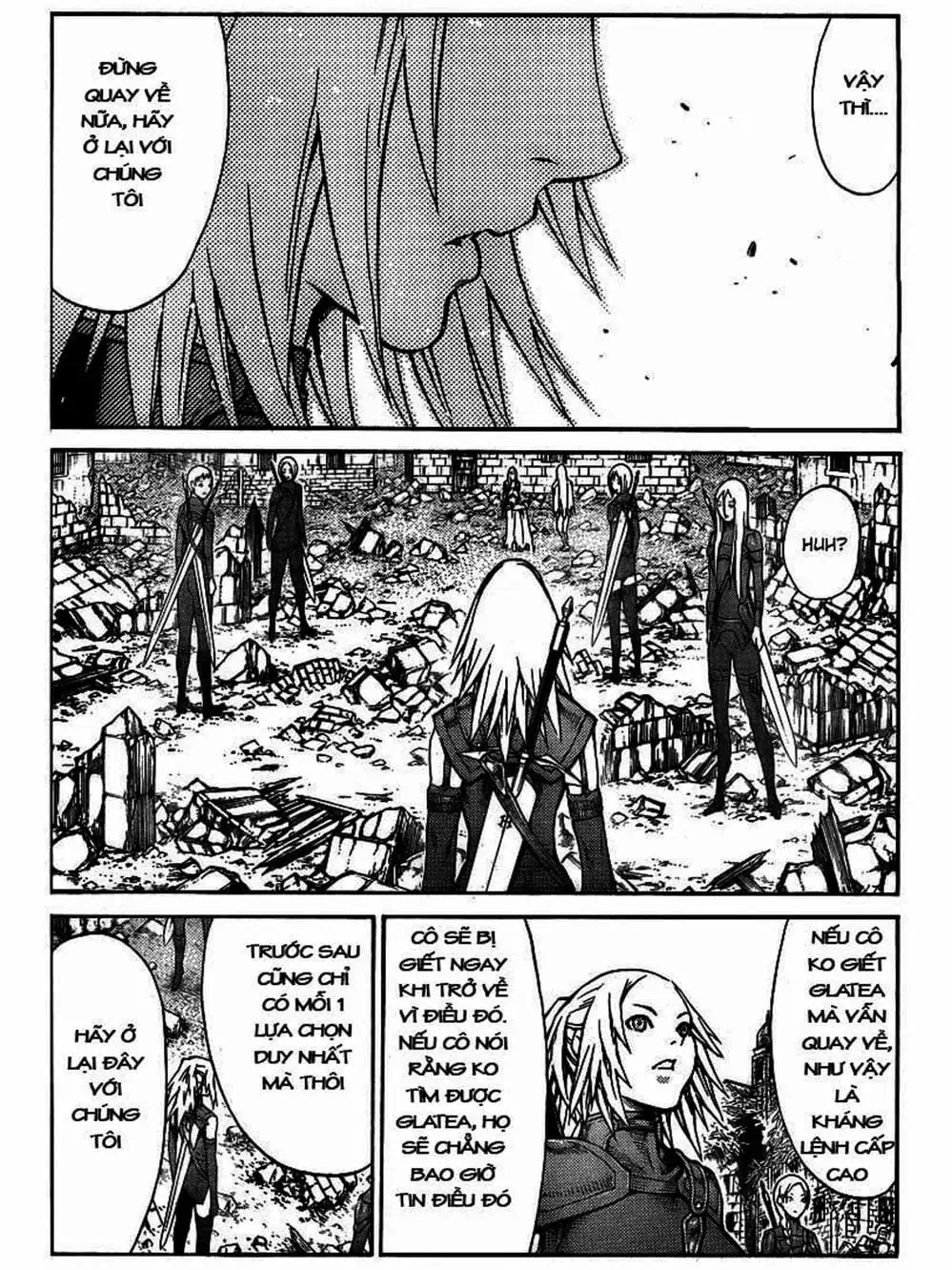 Truyện Tranh Claymore Mắt Bạc trang 4