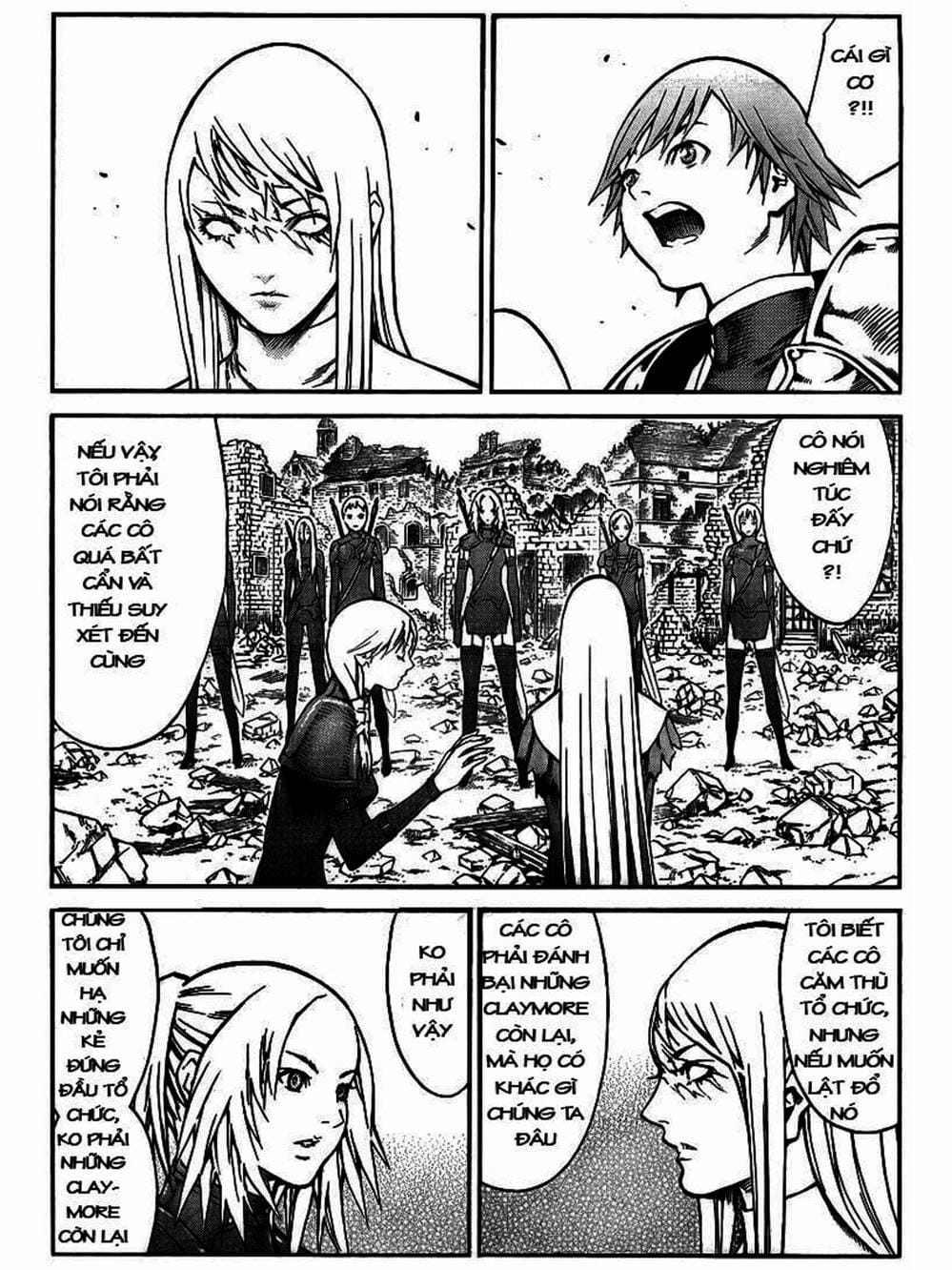 Truyện Tranh Claymore Mắt Bạc trang 4