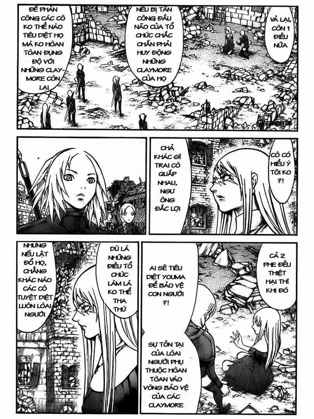 Truyện Tranh Claymore Mắt Bạc trang 4