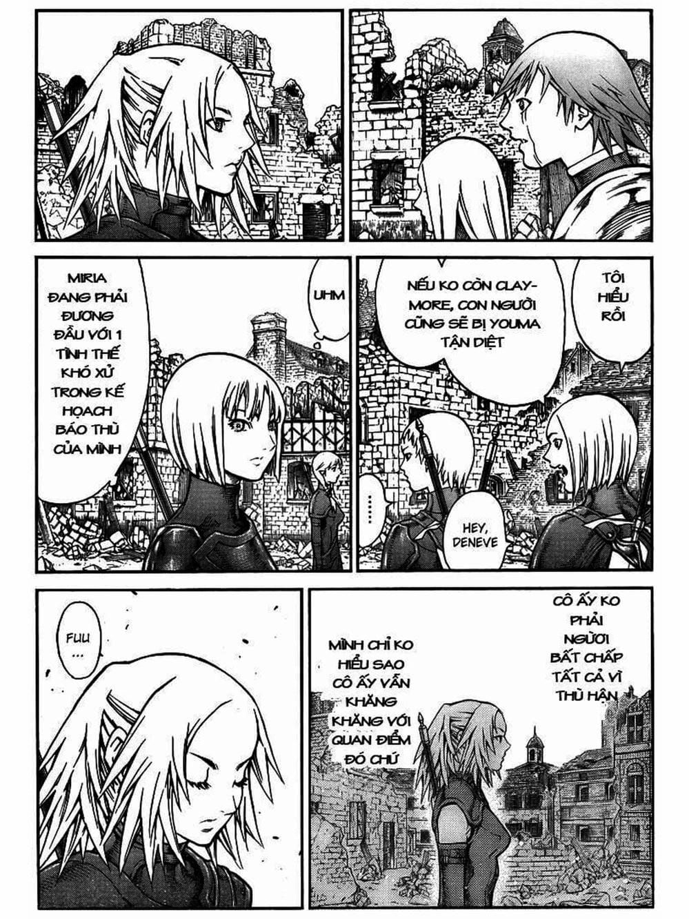 Truyện Tranh Claymore Mắt Bạc trang 4