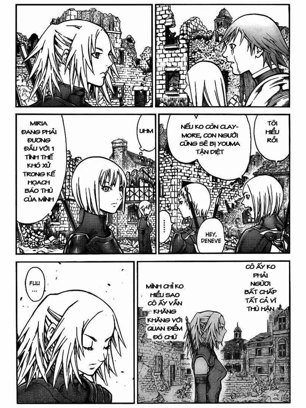 Truyện Tranh Claymore Mắt Bạc trang 4