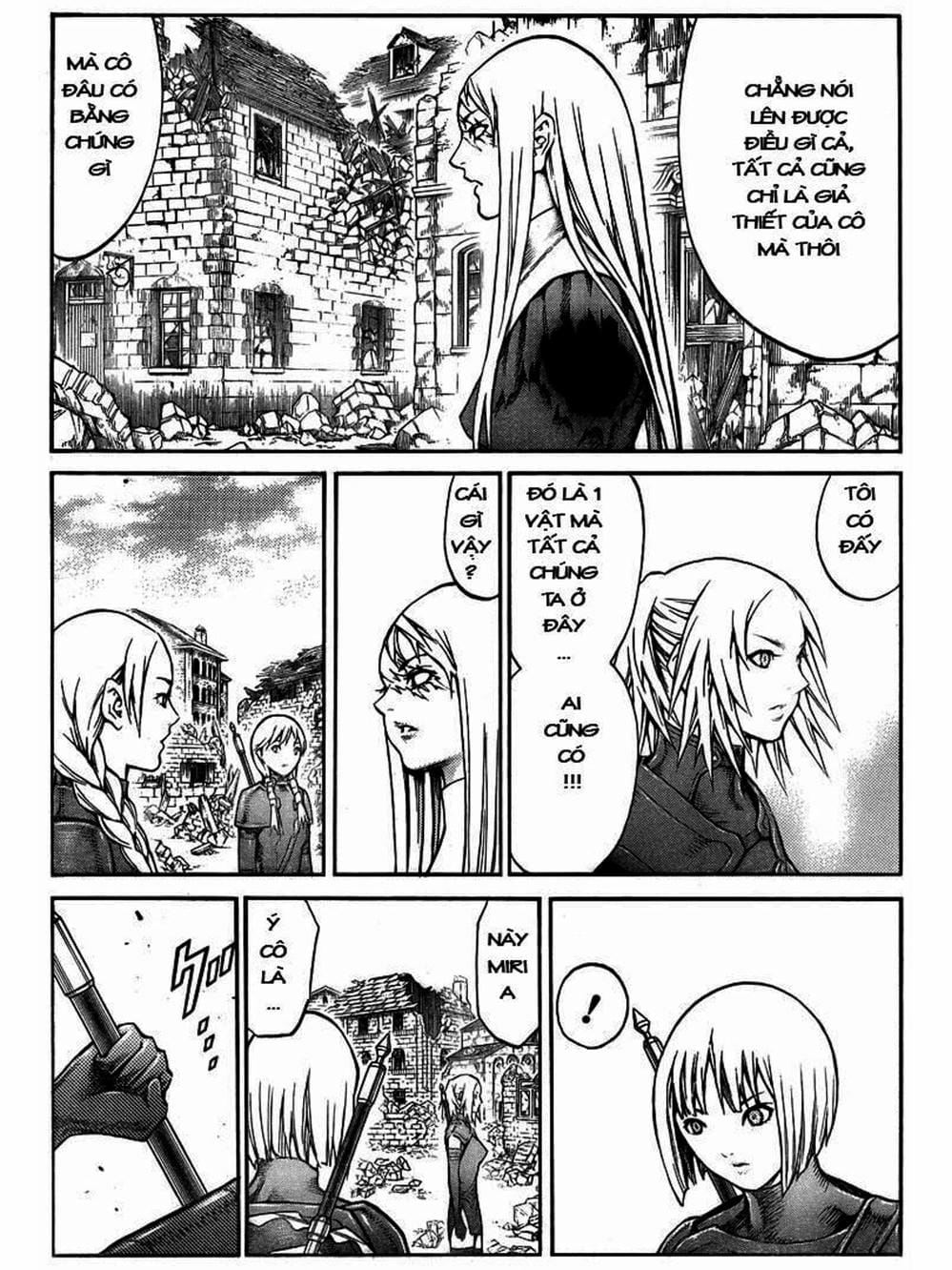 Truyện Tranh Claymore Mắt Bạc trang 4