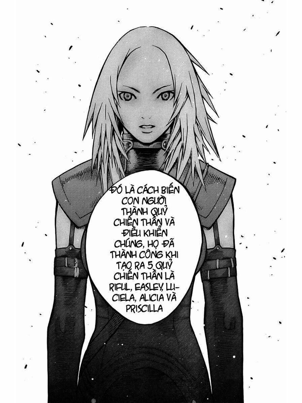 Truyện Tranh Claymore Mắt Bạc trang 4