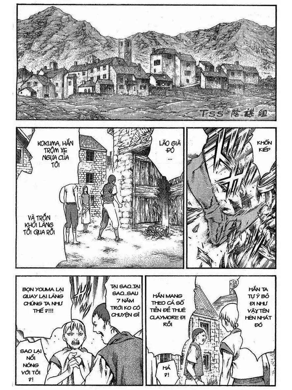 Truyện Tranh Claymore Mắt Bạc trang 4