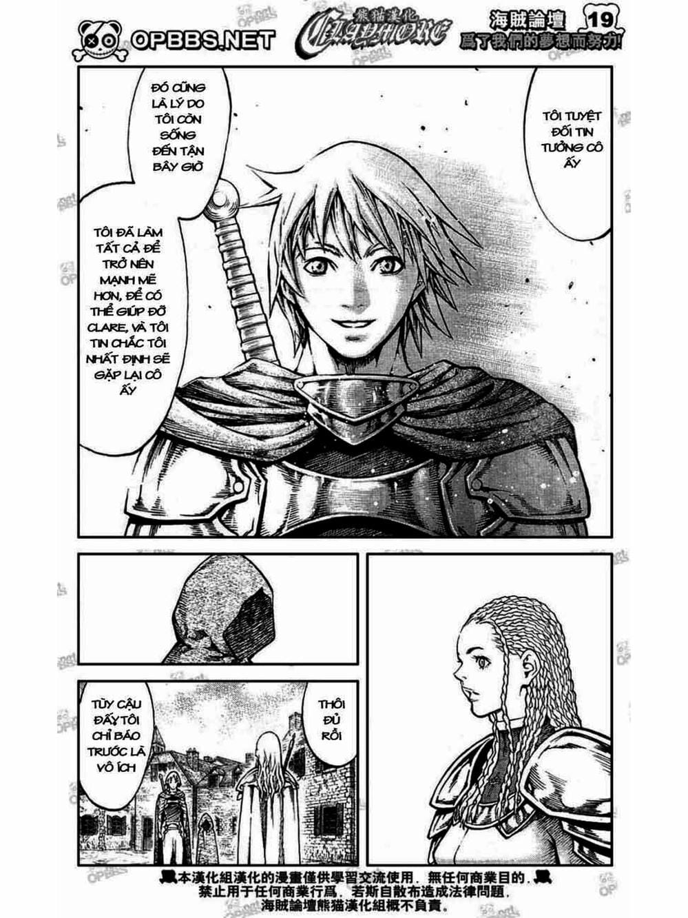 Truyện Tranh Claymore Mắt Bạc trang 4