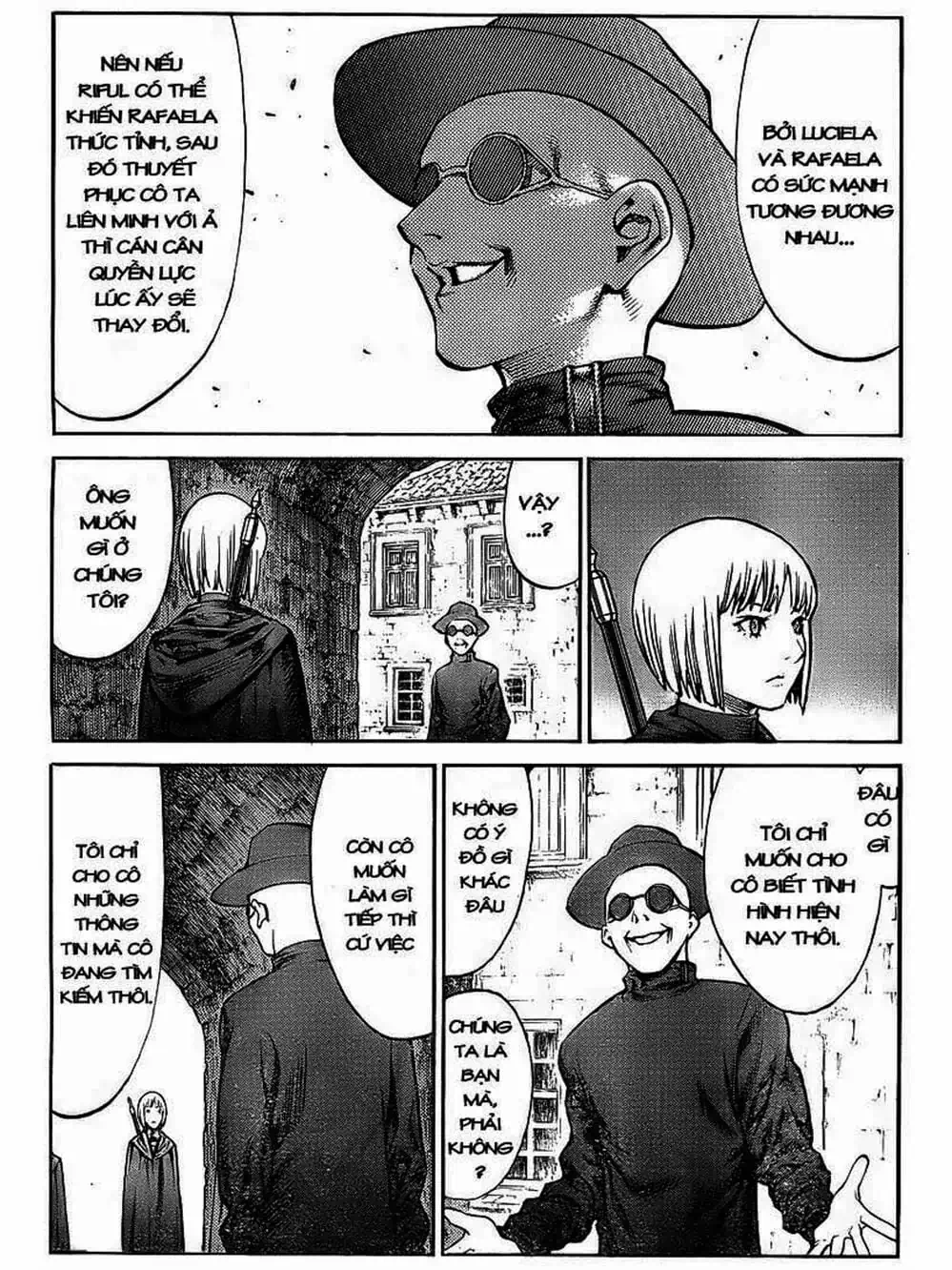 Truyện Tranh Claymore Mắt Bạc trang 4